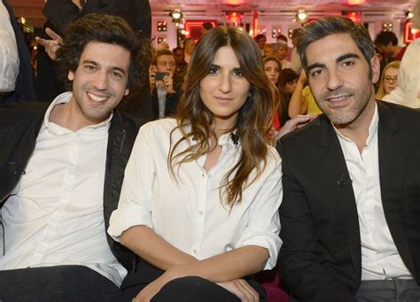 Photo Ary Abittan Géraldine Nakache et Max Boublil en promotion pour