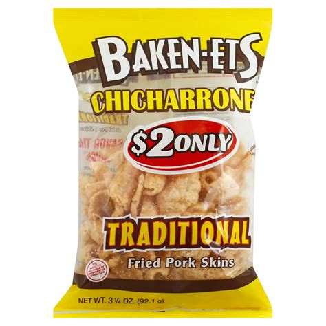 Baken Ets Chicharrones Traditional Fried Pork Skins Shop Chips At H E B