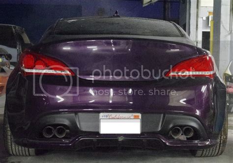 badass midnight purple coupe - Hyundai Genesis Forum