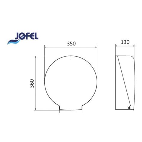 PORTARROLLO AZUR MAXI HUMO TRANSPARENTE JOFEL 1 1 PH53002