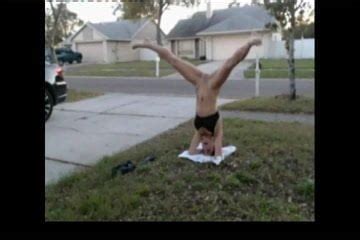 Lil C Naked Headstand Public Nudity Amateur Porn XHamster