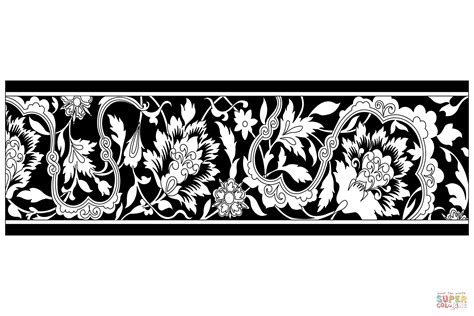 Indian Patterns Coloring Page Free Printable Coloring Pages