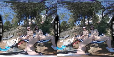 Matty And Josie Public Masturbation Outdoors Next To Abandoned Building VR Porn Video VRPorn