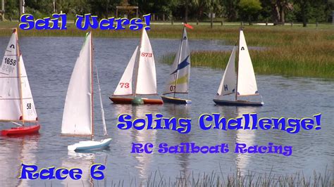 Sail Wars Soling Challenge July Race Rc Sailboat Racing