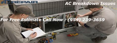 Common Causes of AC Breakdown Issues - AC Repair Pembroke Pines