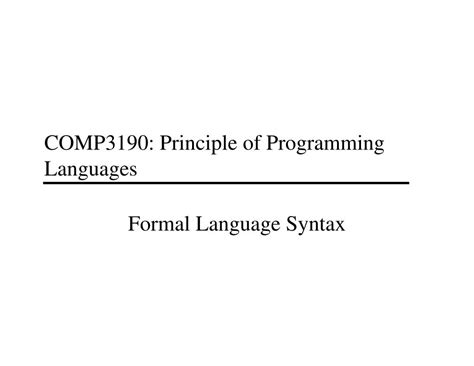 Ppt Comp Principle Of Programming Languages Powerpoint Hot Sex Picture