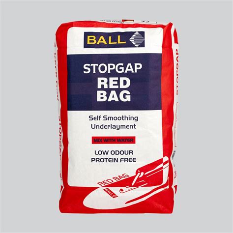 Stopgap Red Bag Smoothing Compound Ball F And Co Ltd Nbs Source