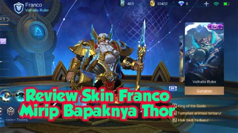 Review Skin Epic Franco Valhalla Ruler YouTube