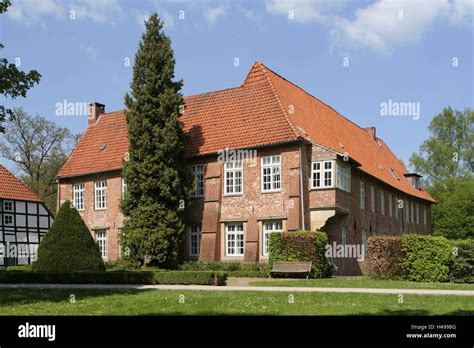 Germany Bremen Blumenthal Castle Blomendal Stock Photo Alamy