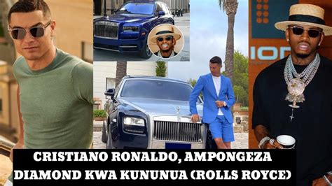 Cristiano Ronaldo Ampongeza Diamond Platnumz Kwa Kununu Gari Rolls