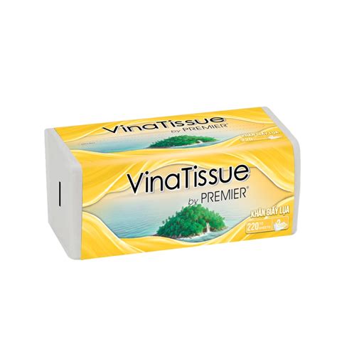 Khăn giấy lụa VinaTissue by PREMIER 220 tờ
