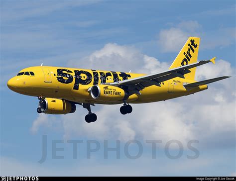 N505NK | Airbus A319-132 | Spirit Airlines | Joe Osciak | JetPhotos