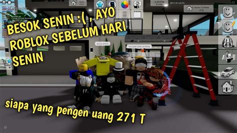 Roblox Yuk Sebelum Hari Senin Youtube