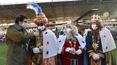 Ya están aquí La ilusión de los Reyes Magos aterriza en Logroño