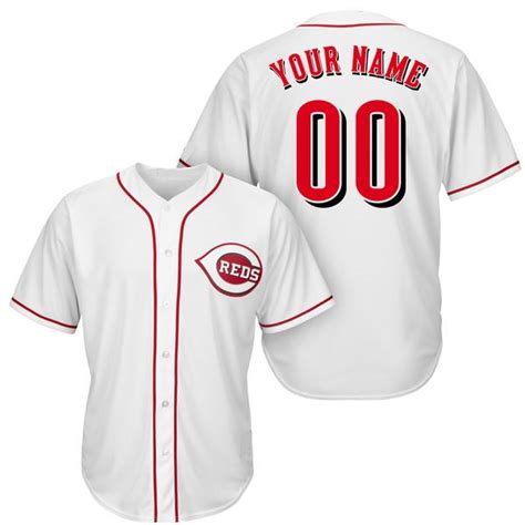 Cincinnati Reds Customizable Custom Baseball Jersey – Best Sports Jerseys