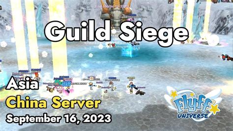 Guild Siege China Server September Flyff Universe Youtube