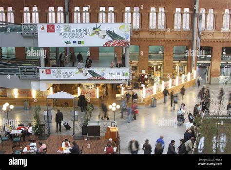 Madrid Atocha Spanish Estación De Madrid Atocha Also Named Madrid