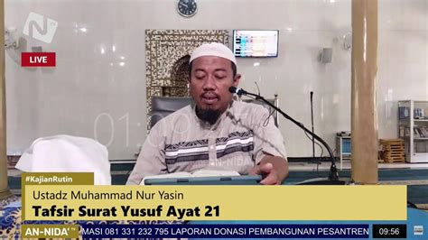 Ustadz Muhammad Nur Yasin Tafsir Al Qur An YouTube