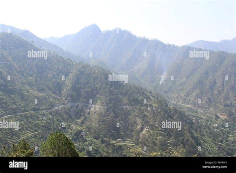 Beautiful valley view Himalaya of Uttrakhand India Stock Photo - Alamy