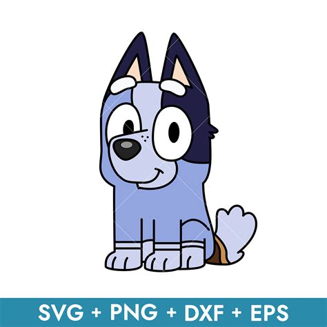 Socks Dog Svg, Bluey Socks Svg, Bluey Svg, Cartoon Svg, Png | Inspire