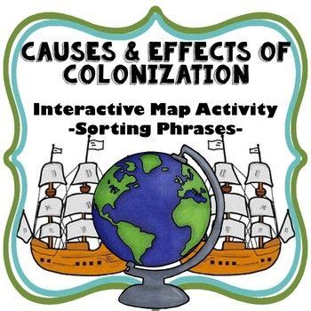 Causes and Effects of Colonization: Colonization | 13 Colonies | Map activities, Cause and ...