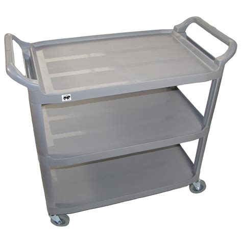 Crayata Serving And Bus Cart Kitchen Food Service Utility Cart 3 Tier