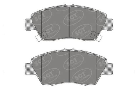 SP 621 Комплект тормозных колодок, дисковый тормоз SCT