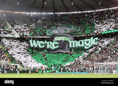 Celtic Park Glasgow Tifo Hi Res Stock Photography And Images Alamy