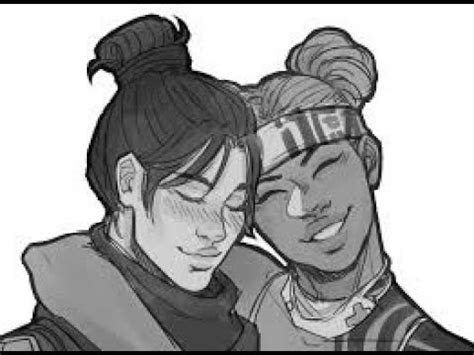 SEXY WRAITH X LIFELINE APEX LEGENDS HENTAI YouTube