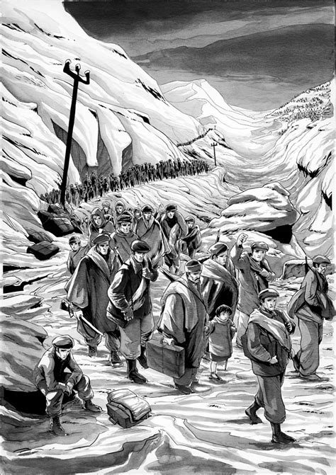 Exil | Jean-Marie Minguez - Illustrateur BD
