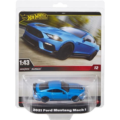 Mattel Hot Wheels 2021 Ford Mustang Mach 1 1 43 Hw Premium 1 43 4 Όχημα Παιχνίδι HMD41 HWT09
