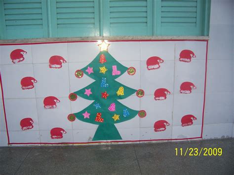 Cantinho Descobertas Diarias Mural Para O Natal