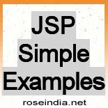 jsp simple examples