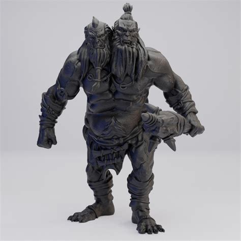 Hot Goblin エティン ミニチュア ホットゴブリン 双頭の巨人 TRPG