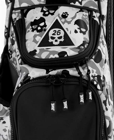 Pxg Darkness Skull Camo Lightweight Carry Stand Bag