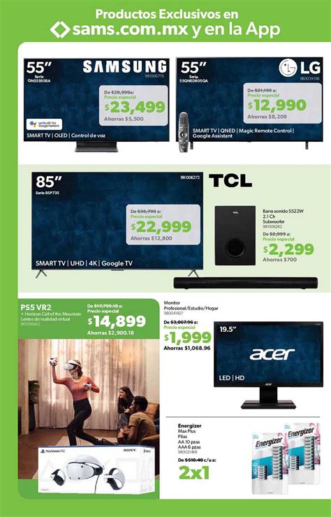 Cuponera Sams Club Folleto De Ofertas Preventa Hot Sale