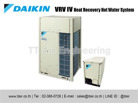 Daikin Vrv Iv Heat Recovery Hot Water System Tt Air Engineering