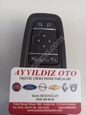 Renault Captur Katlanır Ayna Düğmesi otocikma comda 2437541