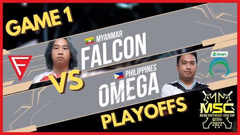 Falcon Vs Omega Game Playoffs Msc Youtube