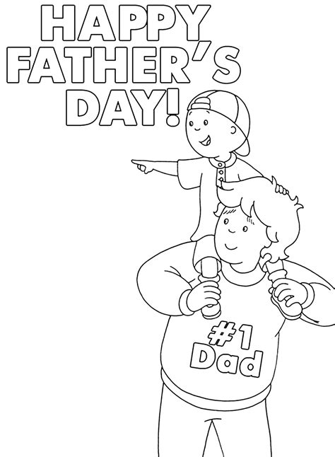 Coloring Pages Father And Son