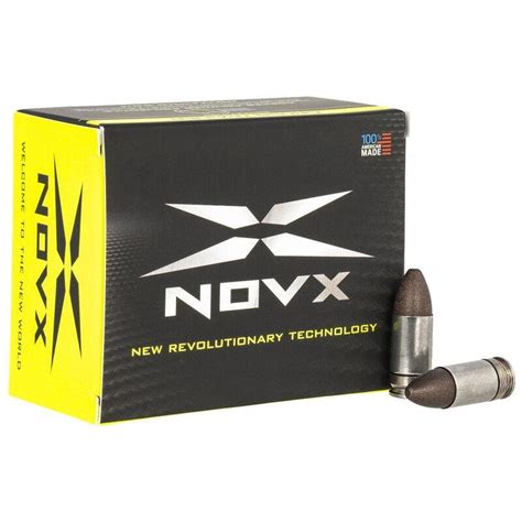 Novx Cross Trainer 9mm Luger Ammunition 65 Grain 1730 Fps 20 Rounds