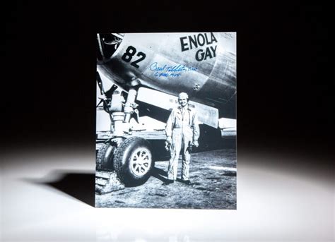 Signed Photograph Enola Gay The First Edition Rare Books