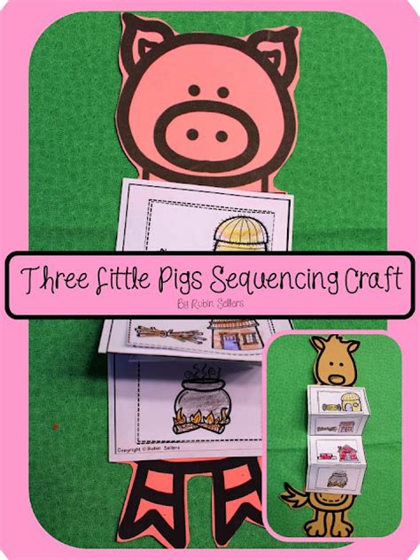 Sweet Tea Classroom Three Little Pigs Sequencing Cards