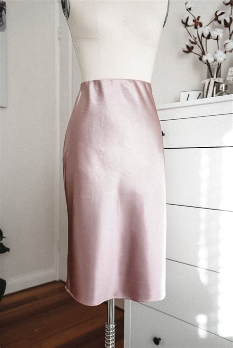 Silk Bias Midi Skirt Instant Download A4 Pdf Sewing Pattern Etsy