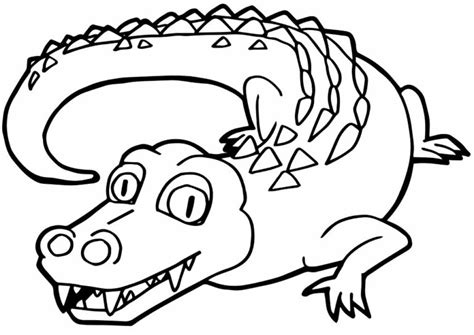 50+ Desenhos para colorir de Jacaré - Dicas Práticas