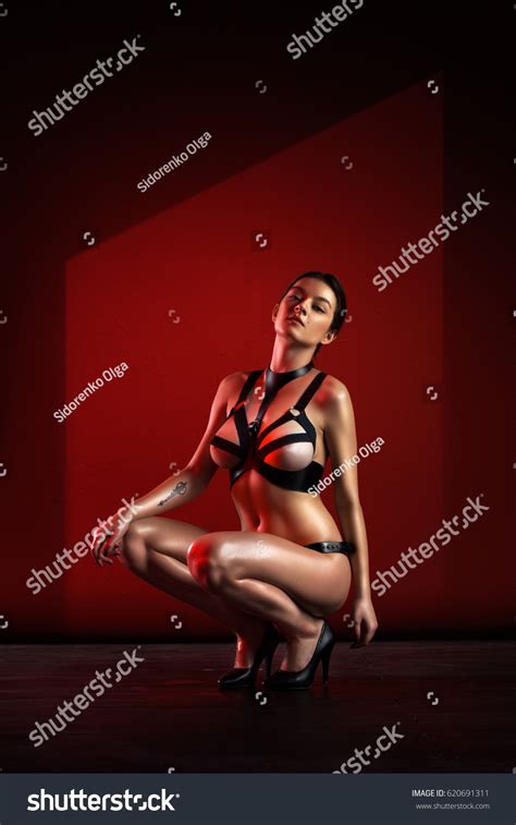 Beautiful Naked Woman Posing Sexy Lingerie Stock Photo Shutterstock