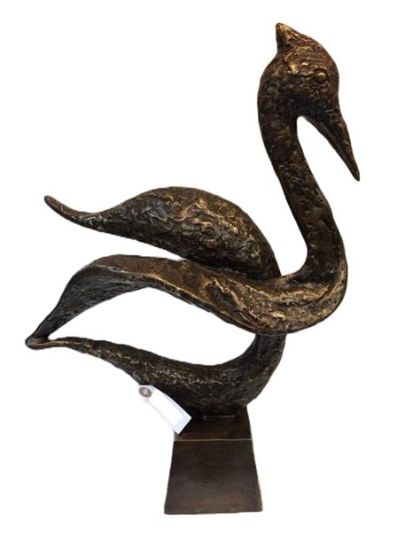 Bronze Sculpture Abstract Bird Eliassen Eliassen Home Garden Pleasure