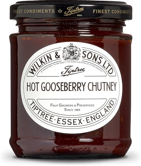 Tiptree Hot Gooseberry Chutney G Amazon Co Uk Grocery
