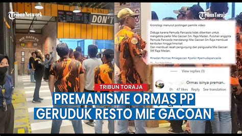 Tak Diberi Izin Kelola Parkiran Mie Gacoan Puluhan Ormas Pemuda