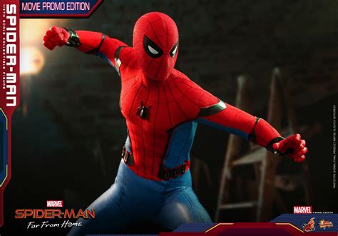 Spider Man Far From Home Hot Toys Spider Man Movie Promo Edition The Toyark News